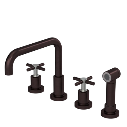 Rubinet Widespread Kitchen Set with Hand Spray Oil Rubbed Bronze