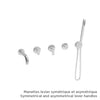 Baril Complete thermostatic shower kit without handle