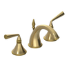 Rubinet Widespread Lav. Set. (less drain) Satin Brass