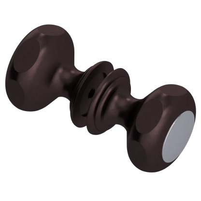 Rubinet Shower Door Knob (set) Oil Rubbed Bronze