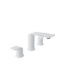 Baril 8" c/c lavatory faucet, drain included