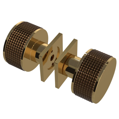 Rubinet Shower Door Knob (set) Gold