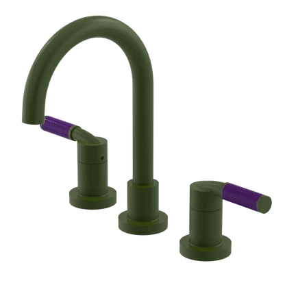 Rubinet Widespread Lav. Set. (less drain) Green Envy