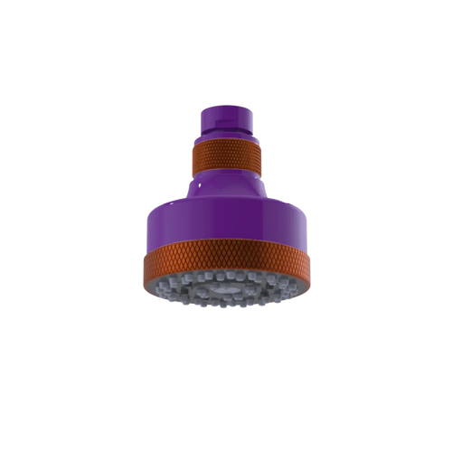 Rubinet 3 FUNCTION SHOWER HEAD Purple Haze