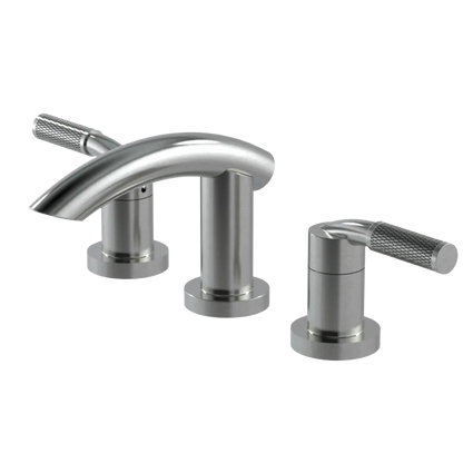 Rubinet Widespread Lav. Set. (less drain) Satin Nickel