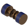 Rubinet Shower Door Knob (set) Tuscan Brass