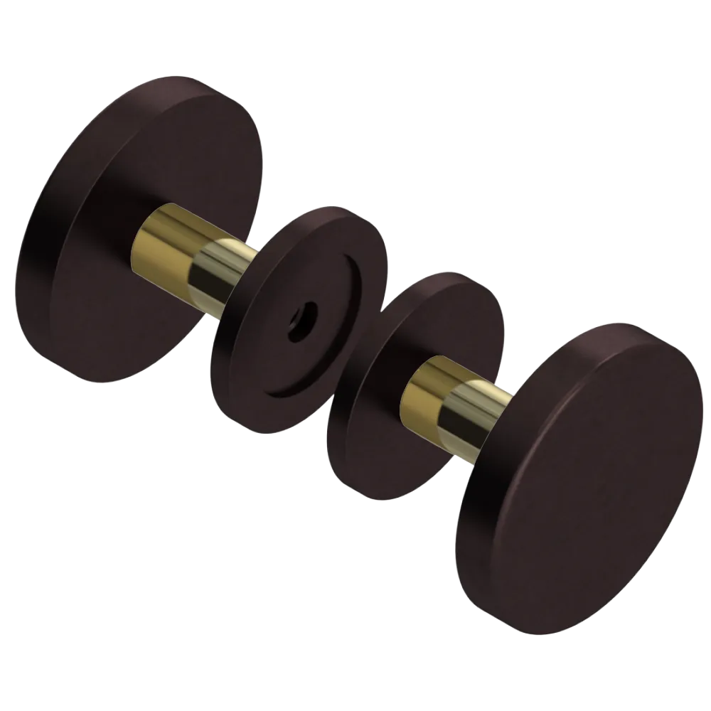 Rubinet Shower Door Knob (set) Oil Rubbed Bronze