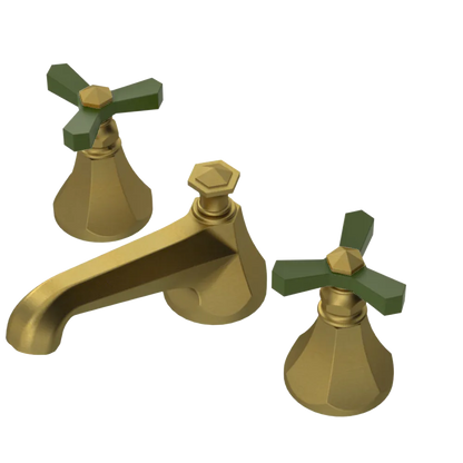 Rubinet Widespread Lav. Set. (less drain) Antique Brass Matt