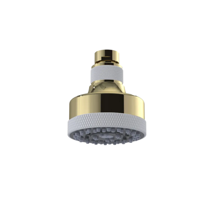 Rubinet 3 FUNCTION SHOWER HEAD Natural Brass