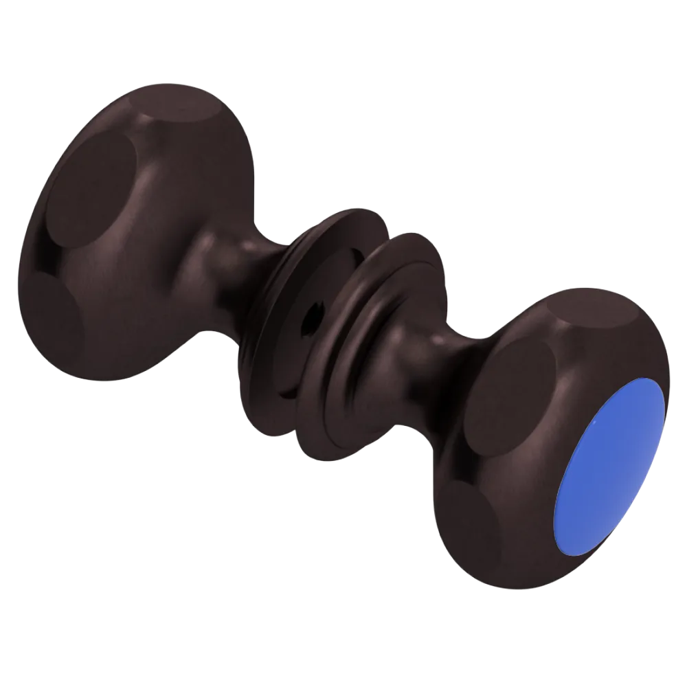 Rubinet Shower Door Knob (set) Oil Rubbed Bronze