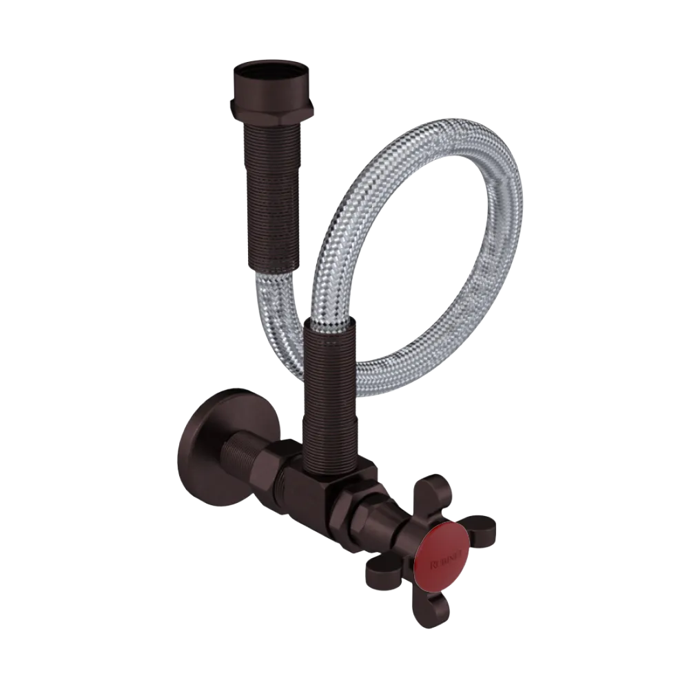 Rubinet Exposed Supply Kit (classic) Tuscan Brass