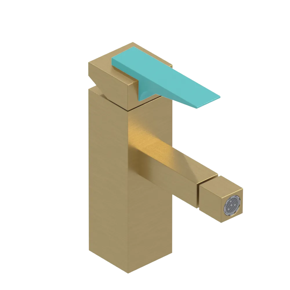 Rubinet Single Control Bidet Fitting (less drain) Satin Brass
