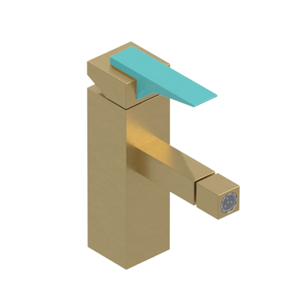 Rubinet Single Control Bidet Fitting (less drain) Satin Brass