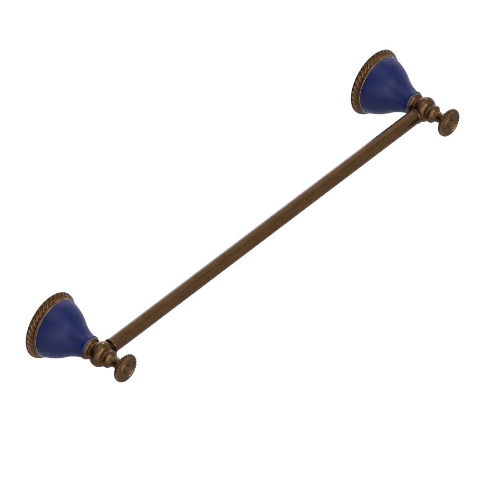 Rubinet Towel Bar 18" Tuscan Brass