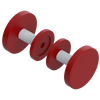 Rubinet Shower Door Knob (set) Maroon