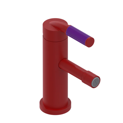 Rubinet Single Control Bidet Fitting (less drain) Maroon