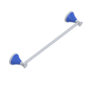 Rubinet Towel Bar 18" White