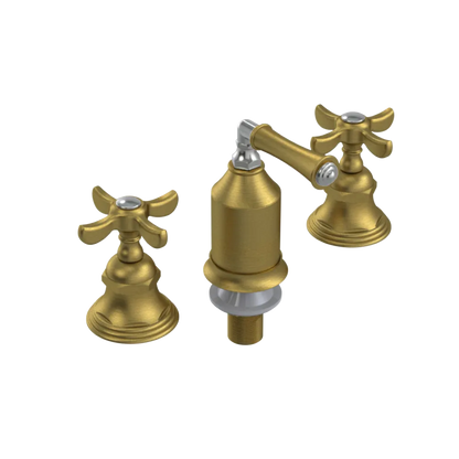 Rubinet Bidet Fitting with Spray, Diverter, and Vacum Breaker (Less Drain) Antique Brass Matt