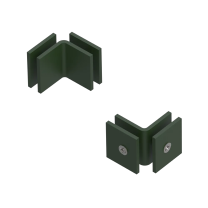 Rubinet 90 Glass to Glass Open Face Green Envy