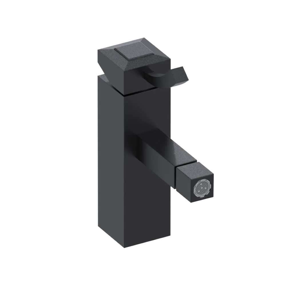 Rubinet Single Control Bidet Fitting (less drain) Matt Black