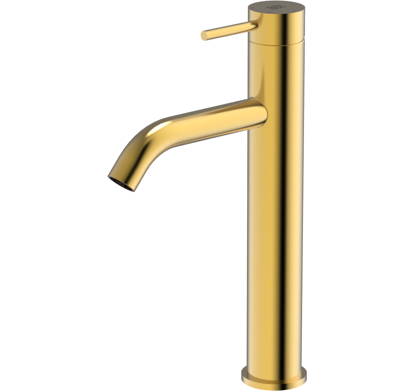 Zomodo Eureka Gold 12" Standing Vessel Faucet