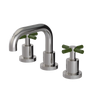 Rubinet Widespread Lav. Set. (less drain) Polished Nickel