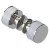 Rubinet Shower Door Knob (set) Polished Nickel