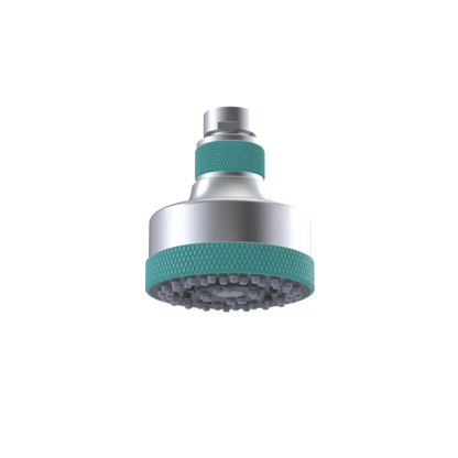 Rubinet 3 FUNCTION SHOWER HEAD Satin Chrome