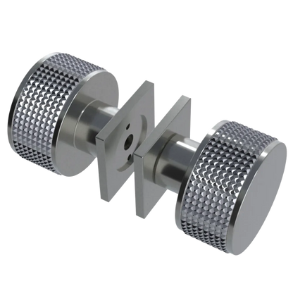 Rubinet Shower Door Knob (set) Satin Nickel