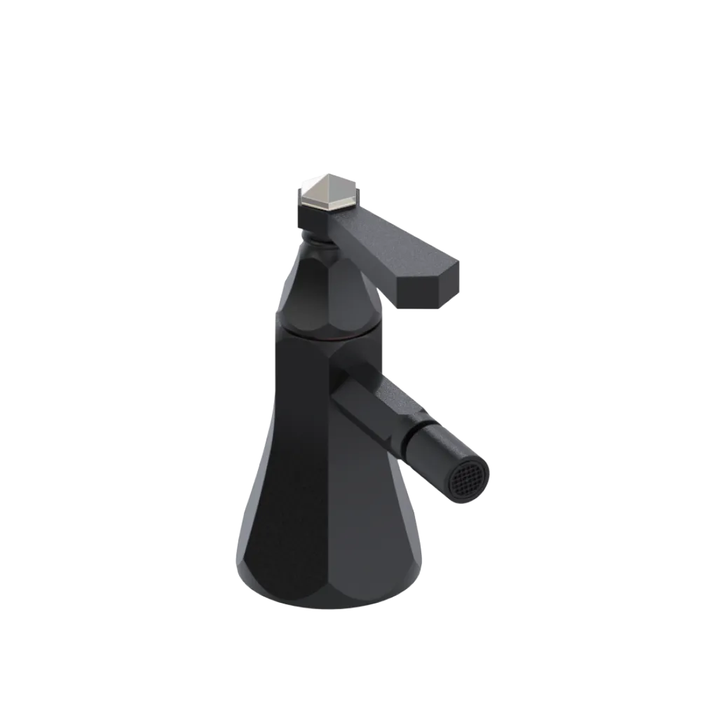 Rubinet Single Control Bidet Fitting (less drain) Matt Black