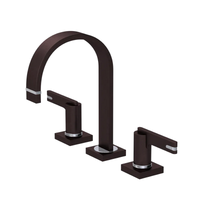 Rubinet Widespread Lav. Set. (less drain) Oil Rubbed Bronze