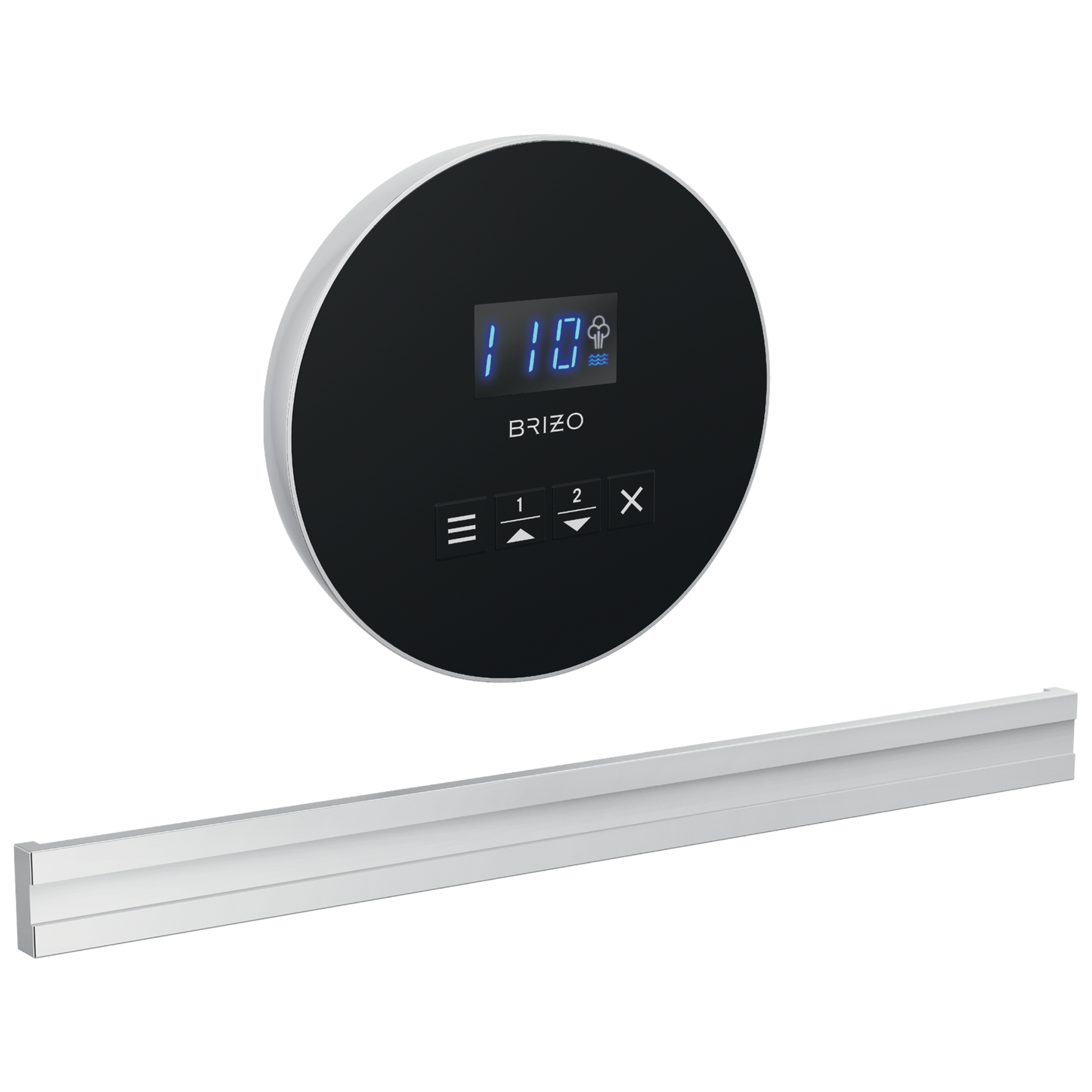 Brizo Round Bilateral Steam Set