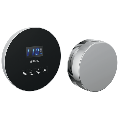 Mystix Steam System Elemental Round Steam Set - Lumicoat® Polished Chrome