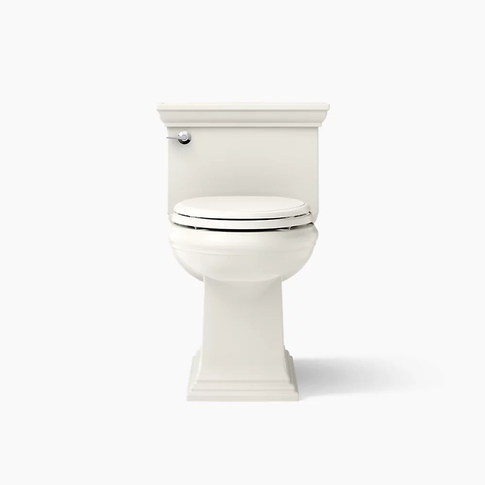 Kohler Memoirs® Stately One-piece compact elongated toilet with skirted trapway, 1.28 gpf - Golzar Home