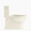 Reach® One-piece compact elongated toilet with skirted trapway, 1.28 gpf - Golzar Home