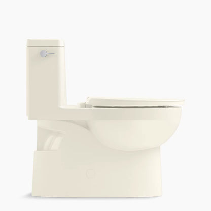 Reach® One-piece compact elongated toilet with skirted trapway, 1.28 gpf - Golzar Home