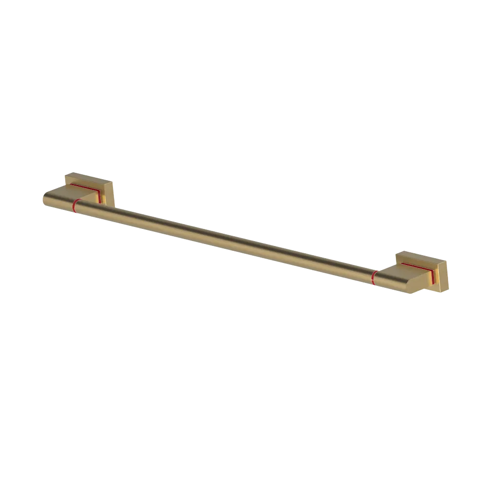 Rubinet Towel Bar 18" Satin Brass