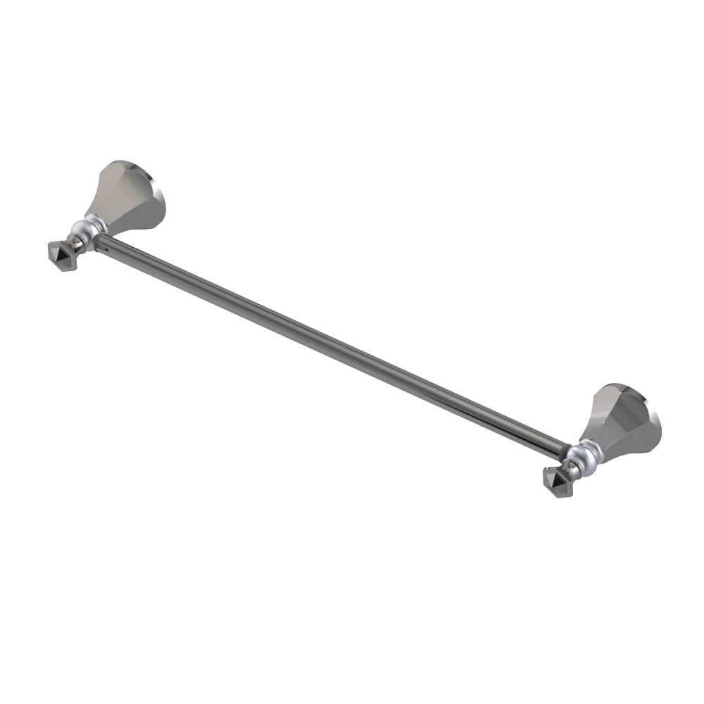 Rubinet Towel Bar 24" Polished Nickel