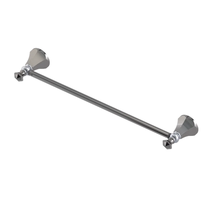 Rubinet Towel Bar 24" Polished Nickel