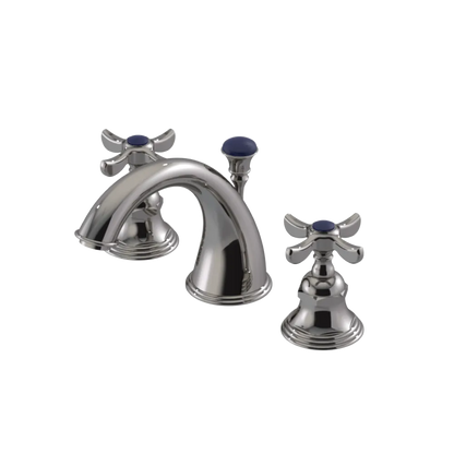 Rubinet Widespread Lav. Set. (less drain) Polished Nickel