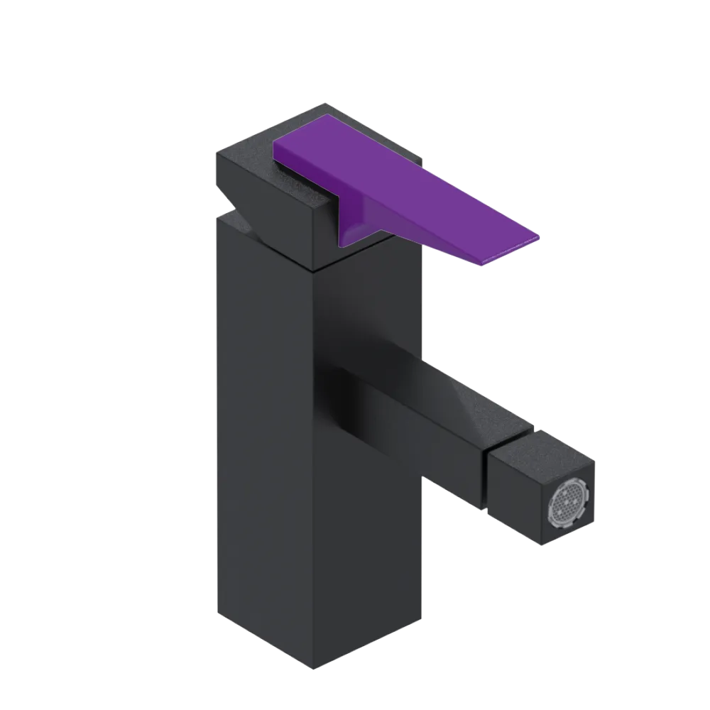 Rubinet Single Control Bidet Fitting (less drain) Matt Black