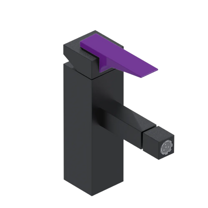 Rubinet Single Control Bidet Fitting (less drain) Matt Black