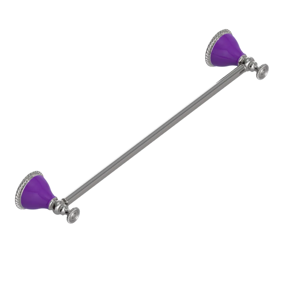 Rubinet Towel Bar 18" Polished Nickel