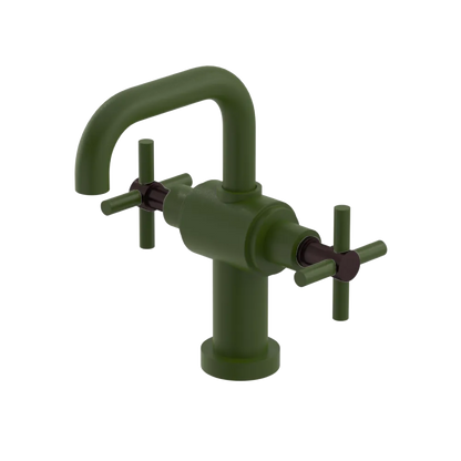 Rubinet Single Hole Dual Handle Lav. Set. (less drain) Green Envy