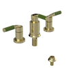 Rubinet Bidet Fitting with Spray, Diverter, and Vacuum Breaker (less drain) Gold