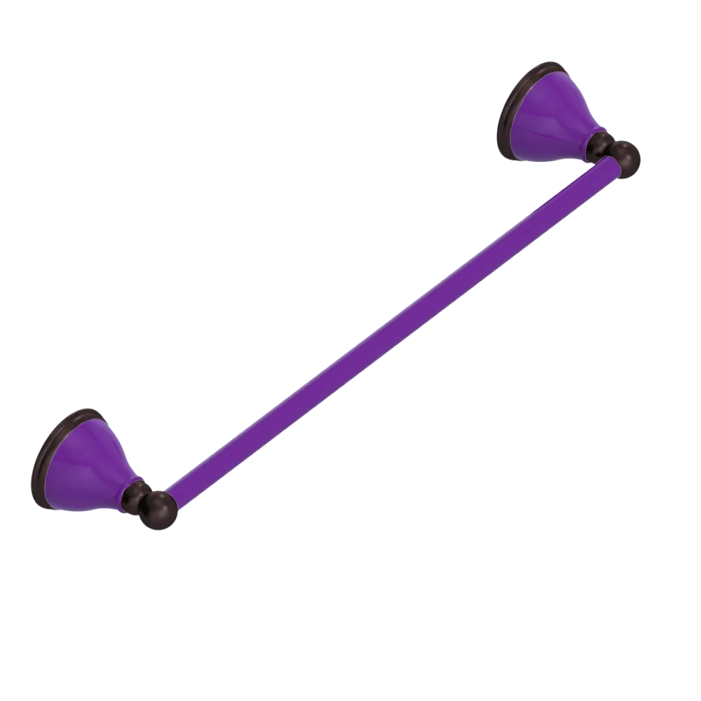 Rubinet Towel Bar 18" Purple Haze