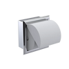 Rubinet RECESSED TOILET PAPER HOLDER Chrome