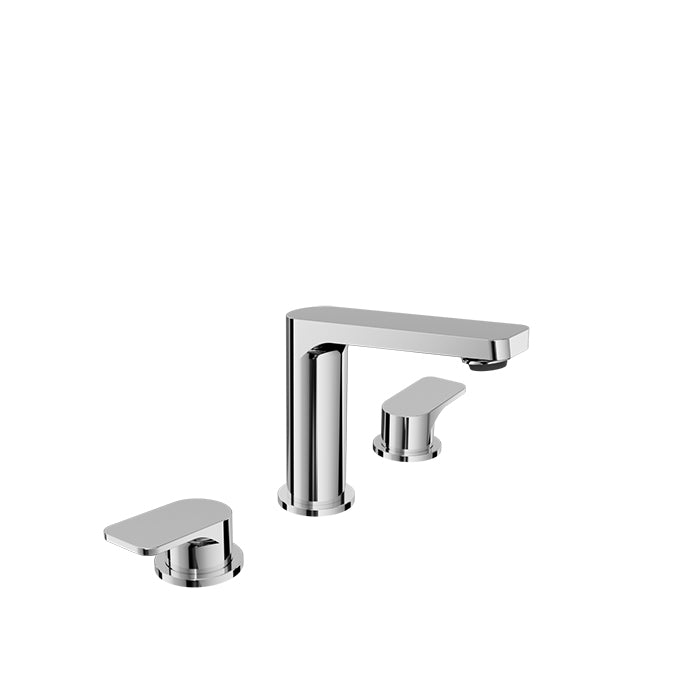 Baril 8" c/c lavatory faucet, drain included