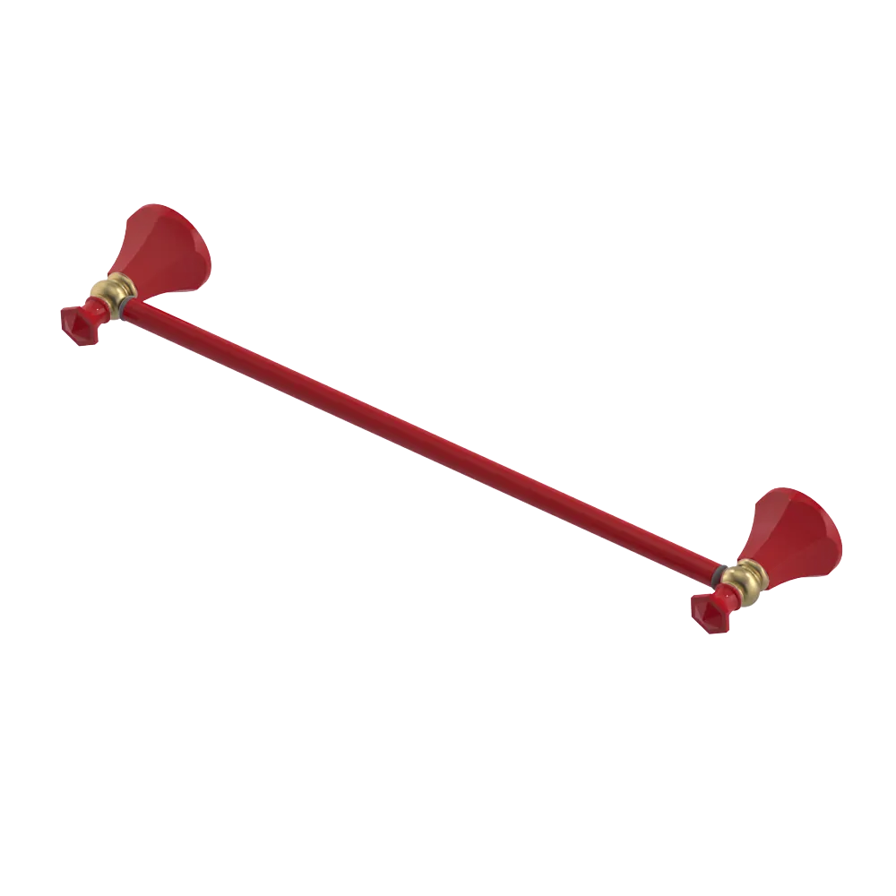 Rubinet Towel Bar 18" Red