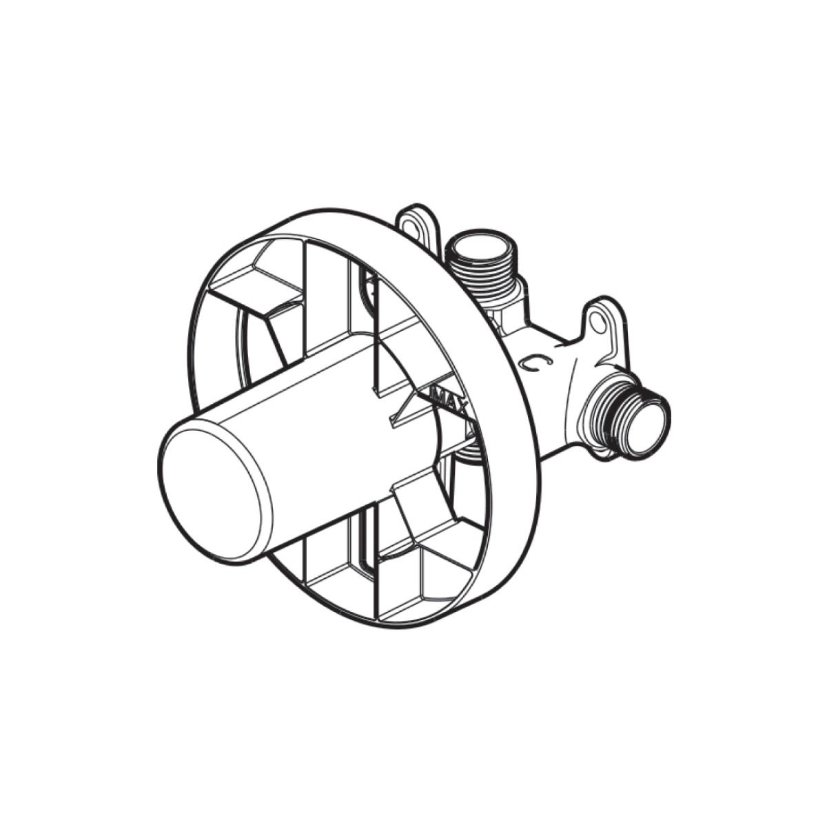 KALIA AQUATONIK type T/P 1/2" valve